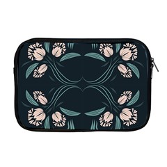 Folk Flowers Floral Art Print Flowers Abstract Art  Apple Macbook Pro 17  Zipper Case by Eskimos