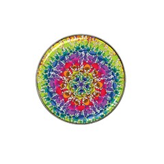 Rainbow Mushroom Mandala Hat Clip Ball Marker (10 Pack)