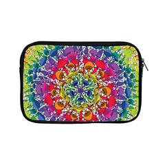 Rainbow Mushroom Mandala Apple Ipad Mini Zipper Cases by steampunkbabygirl