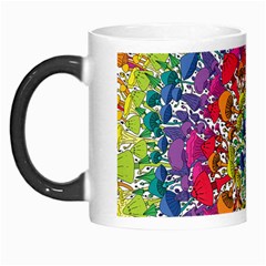 Rainbow Mushroom Mandala Morph Mug