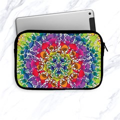 Rainbow Mushroom Mandala Apple Ipad Mini Zipper Cases by steampunkbabygirl