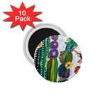 Rainbow Cactus Shirt 1.75  Magnets (10 pack)  Front