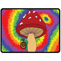 Wizard Snail Fleece Blanket (large)  by steampunkbabygirl