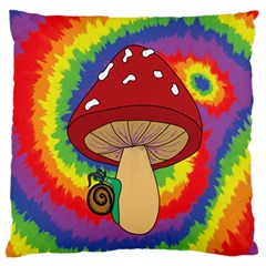 Wizard Snail Standard Flano Cushion Case (two Sides) by steampunkbabygirl