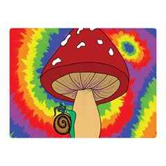 Wizard Snail Double Sided Flano Blanket (mini)  by steampunkbabygirl