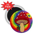 Wizard Snail 2.25  Magnets (10 pack)  Front