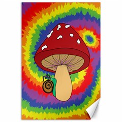 Wizard Snail Canvas 24  X 36  by steampunkbabygirl