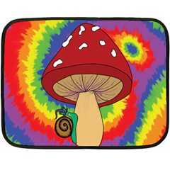 Wizard Snail Double Sided Fleece Blanket (mini)  by steampunkbabygirl