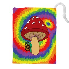 Wizard Snail Drawstring Pouch (5xl) by steampunkbabygirl