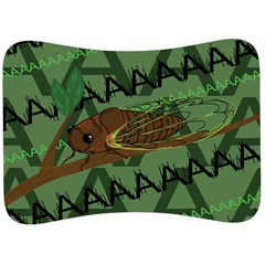 Cicada Velour Seat Head Rest Cushion by steampunkbabygirl