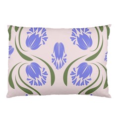 Folk Flowers Print Floral Pattern Ethnic Art Pillow Case by Eskimos