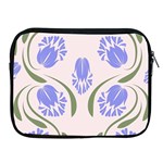 Folk flowers print Floral pattern Ethnic art Apple iPad 2/3/4 Zipper Cases Front