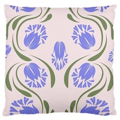 Folk Flowers Print Floral Pattern Ethnic Art Standard Flano Cushion Case (one Side) by Eskimos