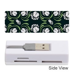 Folk Flowers Print Floral Pattern Ethnic Art Memory Card Reader (stick) by Eskimos