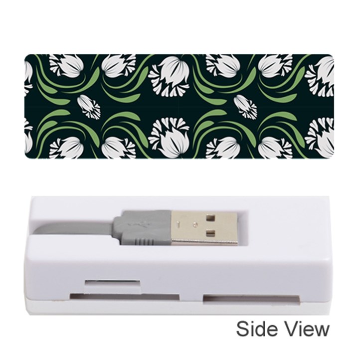 Folk flowers print Floral pattern Ethnic art Memory Card Reader (Stick)