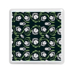 Folk Flowers Print Floral Pattern Ethnic Art Memory Card Reader (square) by Eskimos