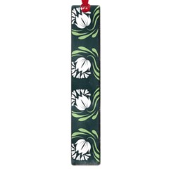 Folk Flowers Print Floral Pattern Ethnic Art Large Book Marks by Eskimos