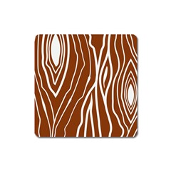 Wooden Texture Vector Background Square Magnet by Eskimos