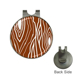 Wooden Texture Vector Background Hat Clips With Golf Markers by Eskimos