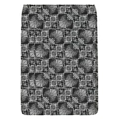 Black And Grey Rocky Geometric Pattern Design Removable Flap Cover (s)