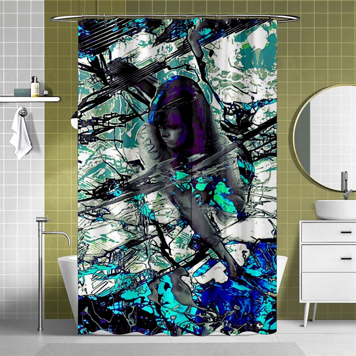 Mermay 2022 Shower Curtain 48  x 72  (Small) 