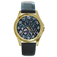 Indecisive Round Gold Metal Watch by MRNStudios