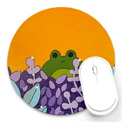 Froggie Round Mousepads by steampunkbabygirl