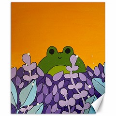 Froggie Canvas 8  X 10  by steampunkbabygirl