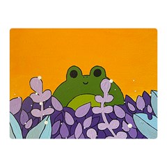 Froggie Double Sided Flano Blanket (mini)  by steampunkbabygirl