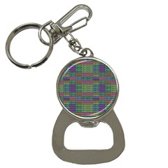 Paris Words Motif Colorful Pattern Bottle Opener Key Chain by dflcprintsclothing