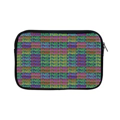 Paris Words Motif Colorful Pattern Apple Ipad Mini Zipper Cases