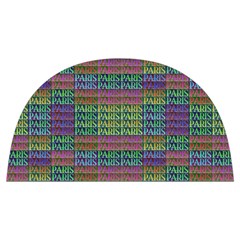 Paris Words Motif Colorful Pattern Anti Scalding Pot Cap