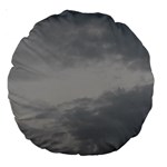 Storm Clouds 6000 Large 18  Premium Round Cushions Front