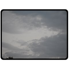 Storm Clouds 6000 Double Sided Fleece Blanket (large)  by HoneySuckleDesign