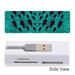 Leaves On Adorable Peaceful Captivating Shimmering Colors Memory Card Reader (Stick) Front