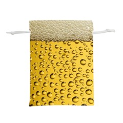 Beer Bubbles Lightweight Drawstring Pouch (l) by Wegoenart