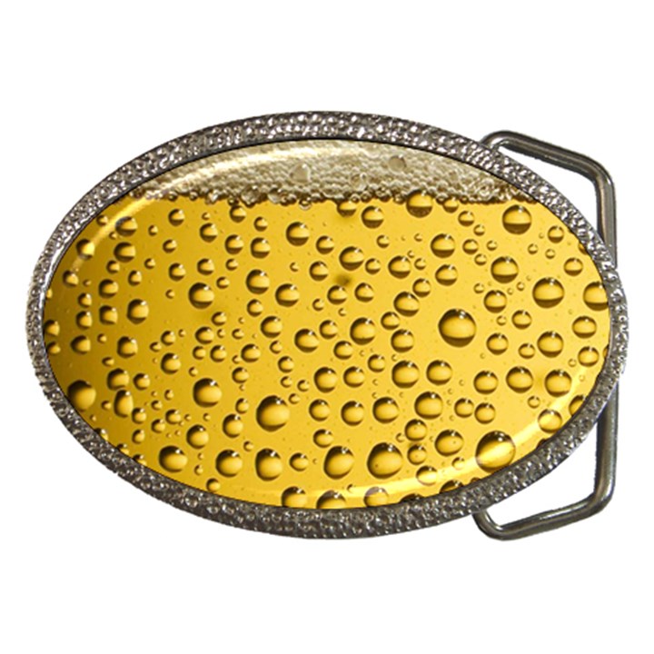 Beer Bubbles Belt Buckles