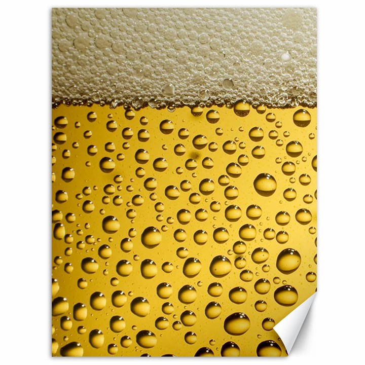 Beer Bubbles Canvas 36  x 48 