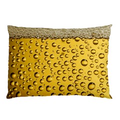 Beer Bubbles Pillow Case by Wegoenart