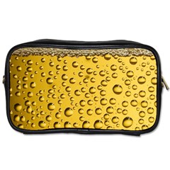 Beer Bubbles Toiletries Bag (one Side) by Wegoenart