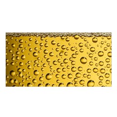 Beer Bubbles Satin Shawl 45  X 80  by Wegoenart