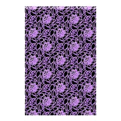 Electric Neon Abstract Print Pattern Shower Curtain 48  X 72  (small)  by dflcprintsclothing