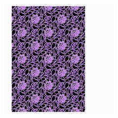 Electric Neon Abstract Print Pattern Small Garden Flag (two Sides) by dflcprintsclothing