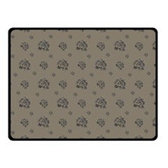 Stylized Cactus Motif Pattern Double Sided Fleece Blanket (small)  by dflcprintsclothing