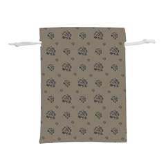 Stylized Cactus Motif Pattern Lightweight Drawstring Pouch (l) by dflcprintsclothing