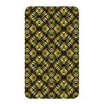 Tiled mozaic pattern, gold and black color symetric design Memory Card Reader (Rectangular) Front