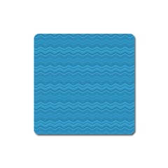 Sea Waves Square Magnet by Sparkle