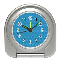 Sea Waves Travel Alarm Clock by Sparkle