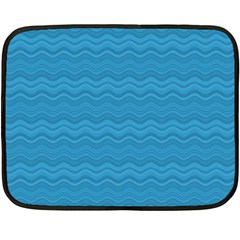 Sea Waves Fleece Blanket (mini) by Sparkle