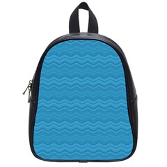 Sea Waves School Bag (small) by Sparkle